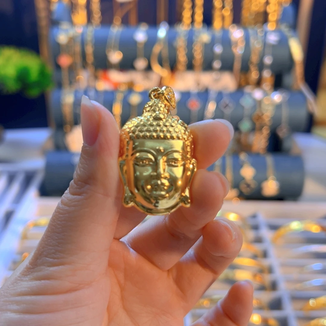 铜合金佛公挂件02