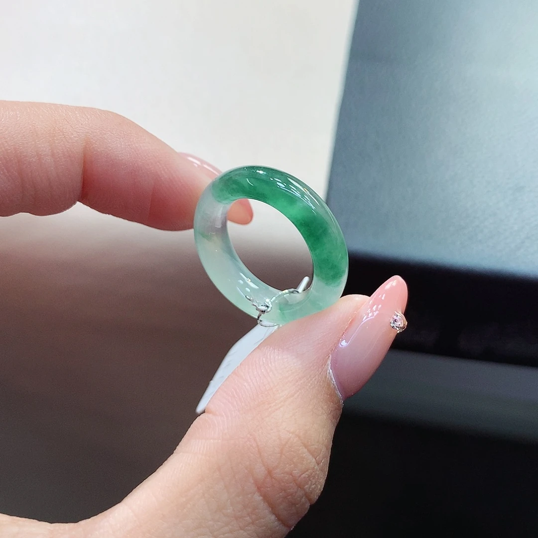 未镶嵌戒指翡翠7号