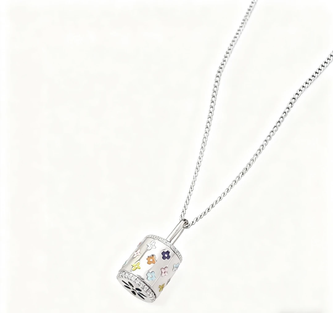 合金项链 镀K金设计师款时尚轻奢项链~6050