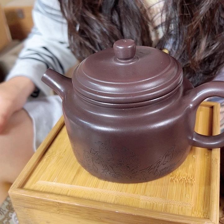 茶壶紫砂原矿紫砂壶