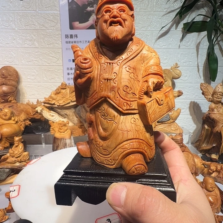 果***0柏木传统木雕手工艺术品