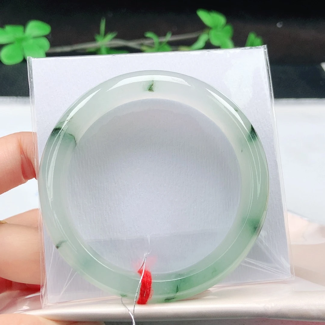 未镶嵌手镯翡翠57圈