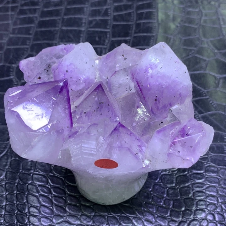 水晶捡漏紫晶花未镶嵌