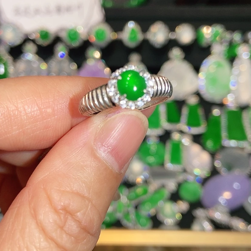 【闪购商品】未镶嵌戒指翡翠天然翡翠