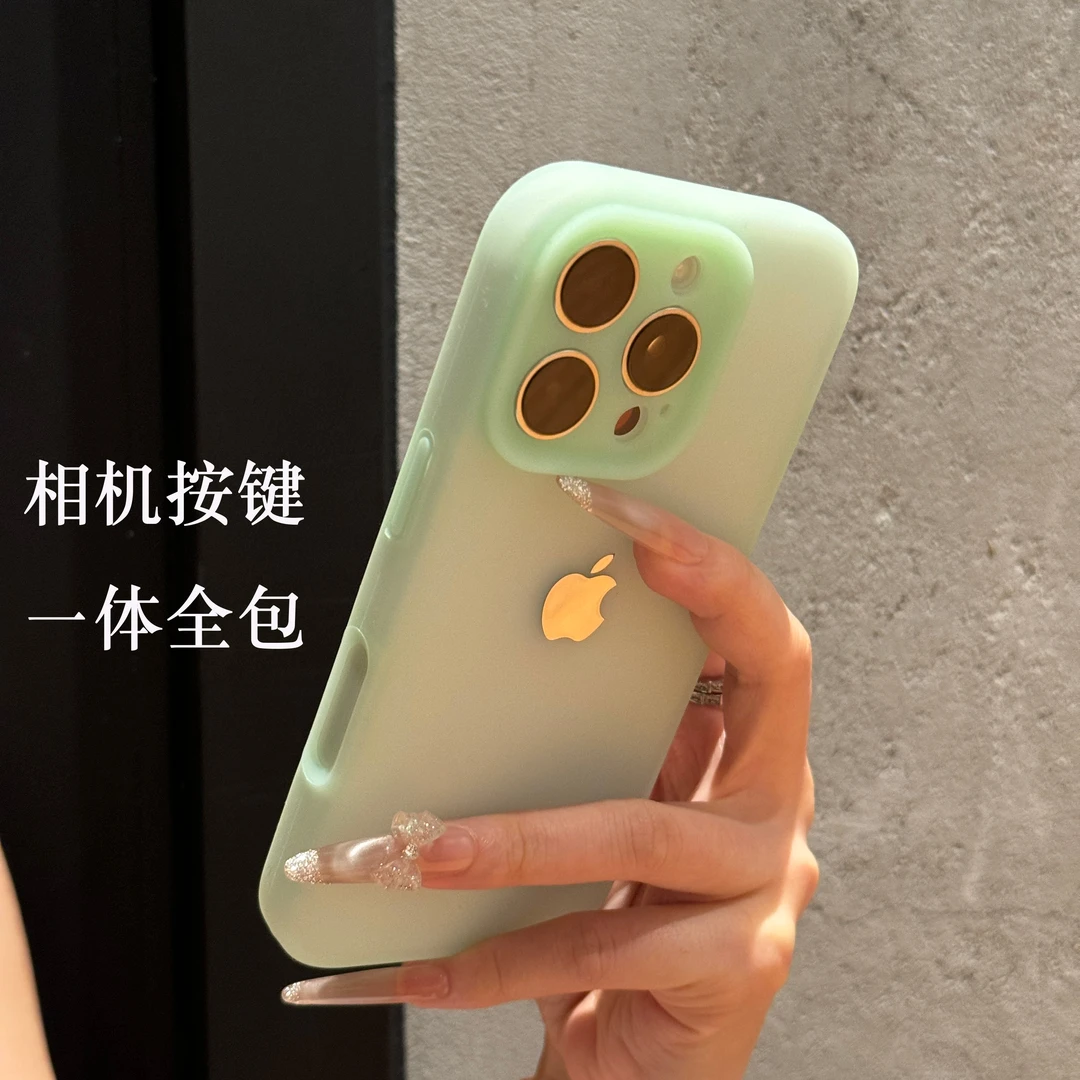 相机按键全包高级果冻液态适用iPhone16promax手机壳15苹果14女13