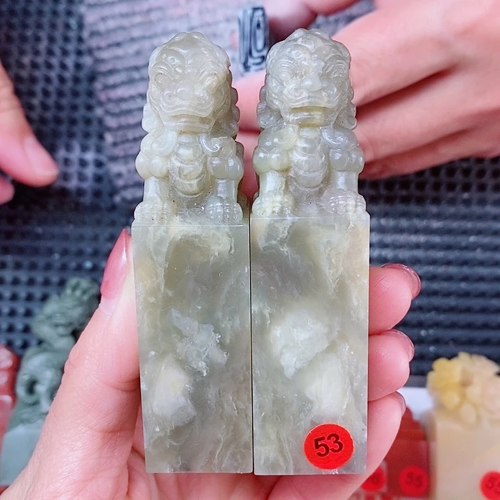 巴林石现场直播手工