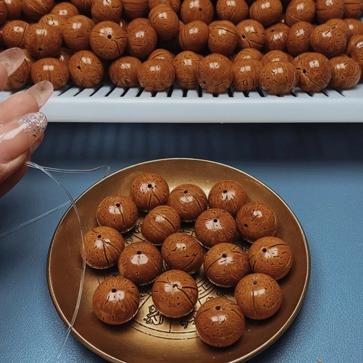 猫*大桃核手串苹果18全品15颗