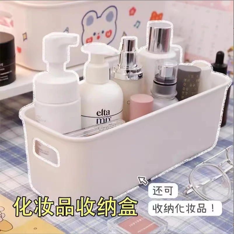 手机壳收纳盒分隔神器衣橱柜储物抽屉桌面长条整理筐窄长型收纳盒