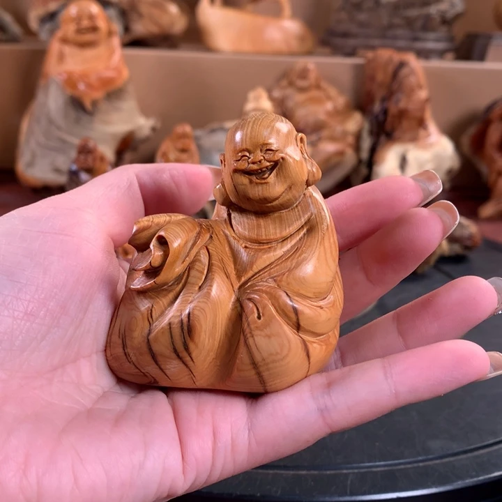 柏木（崖柏）根雕摆件