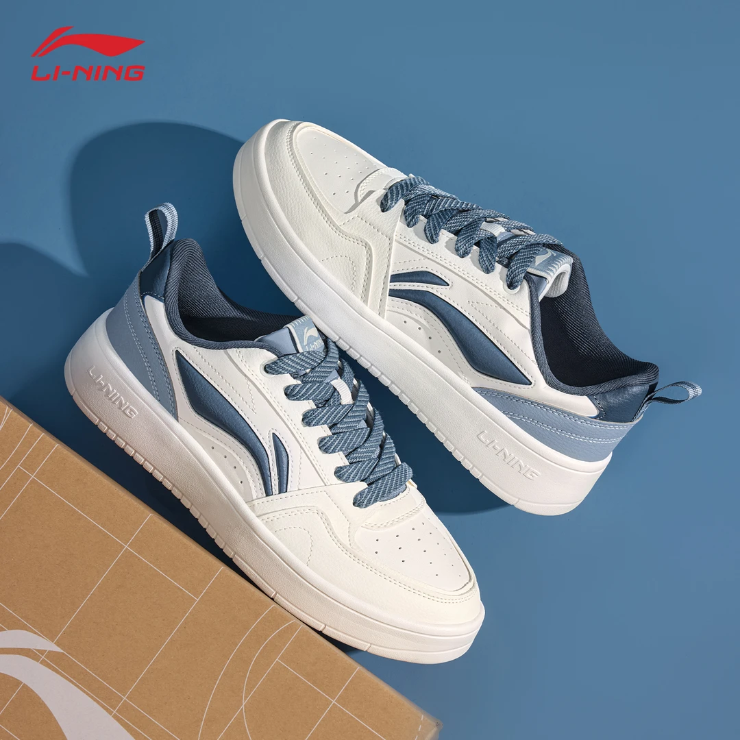 李宁元宝2男鞋板鞋百搭ins2025新品透气舒适休闲鞋子男款运动鞋
