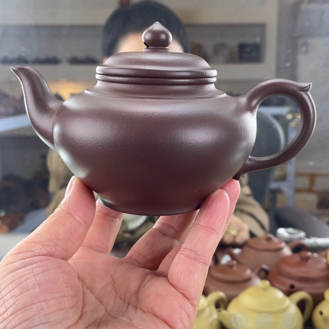 紫砂茶壶四号井底槽清笑櫻250cc
