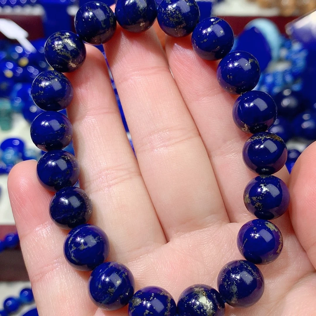 青金石未镶嵌10m手链