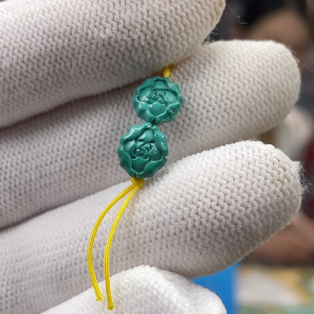 绿松石未镶嵌挂件