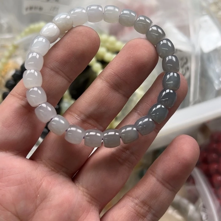 吊坠白玉菩提紫色5637