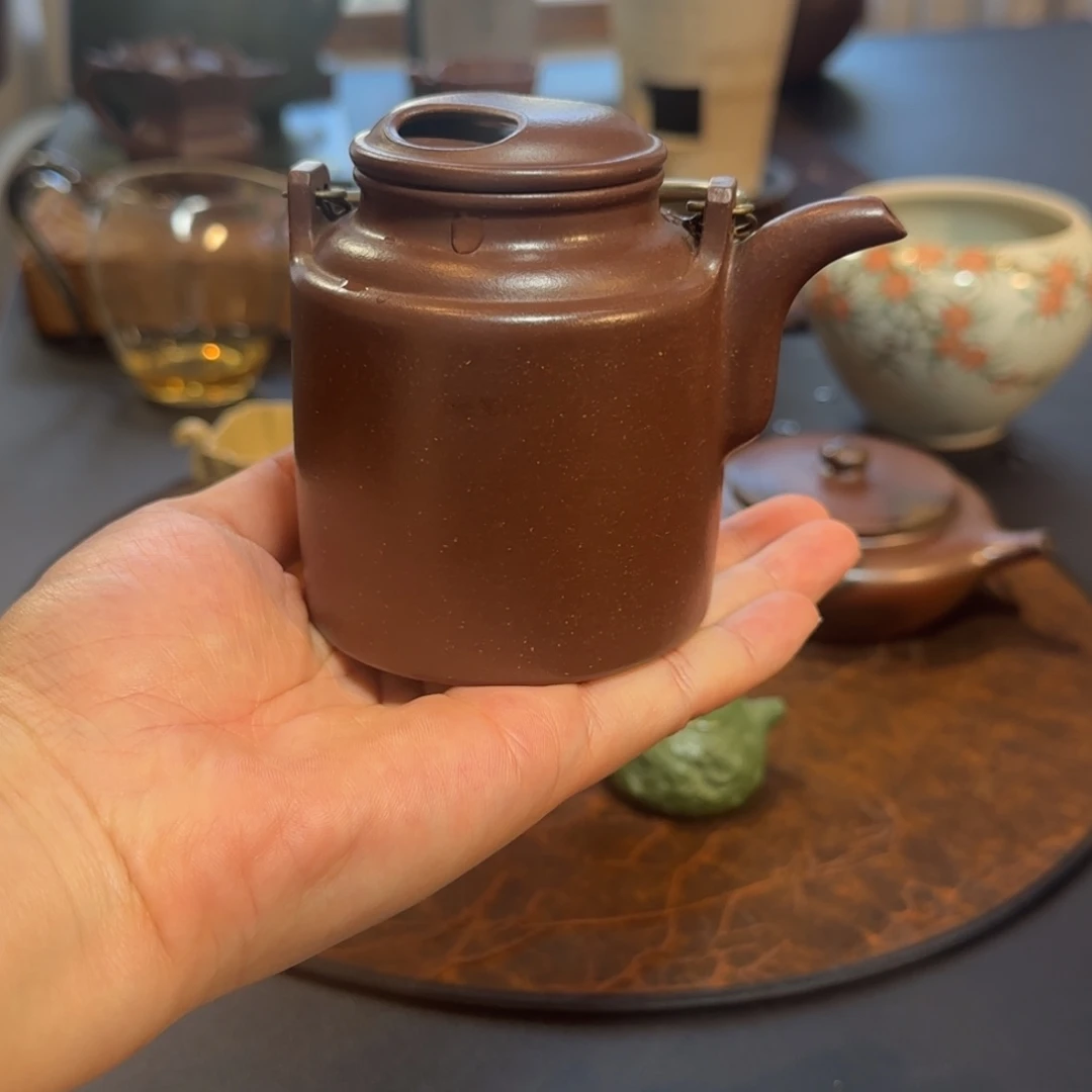 紫砂茶盘牛盖洋桶壶