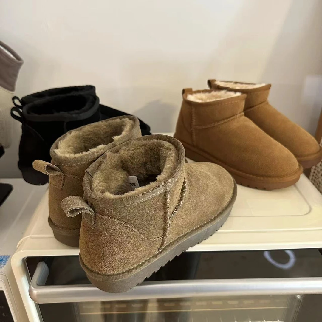 林金亚｜冬季加绒雪地靴