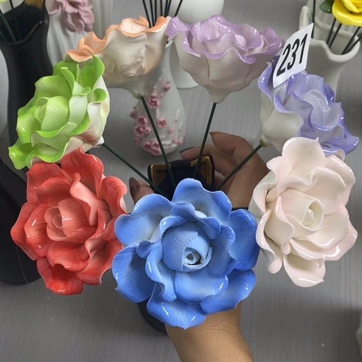 陶瓷陶瓷材料加工7朵