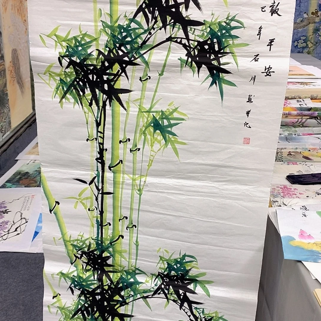 国画国画手绘作品