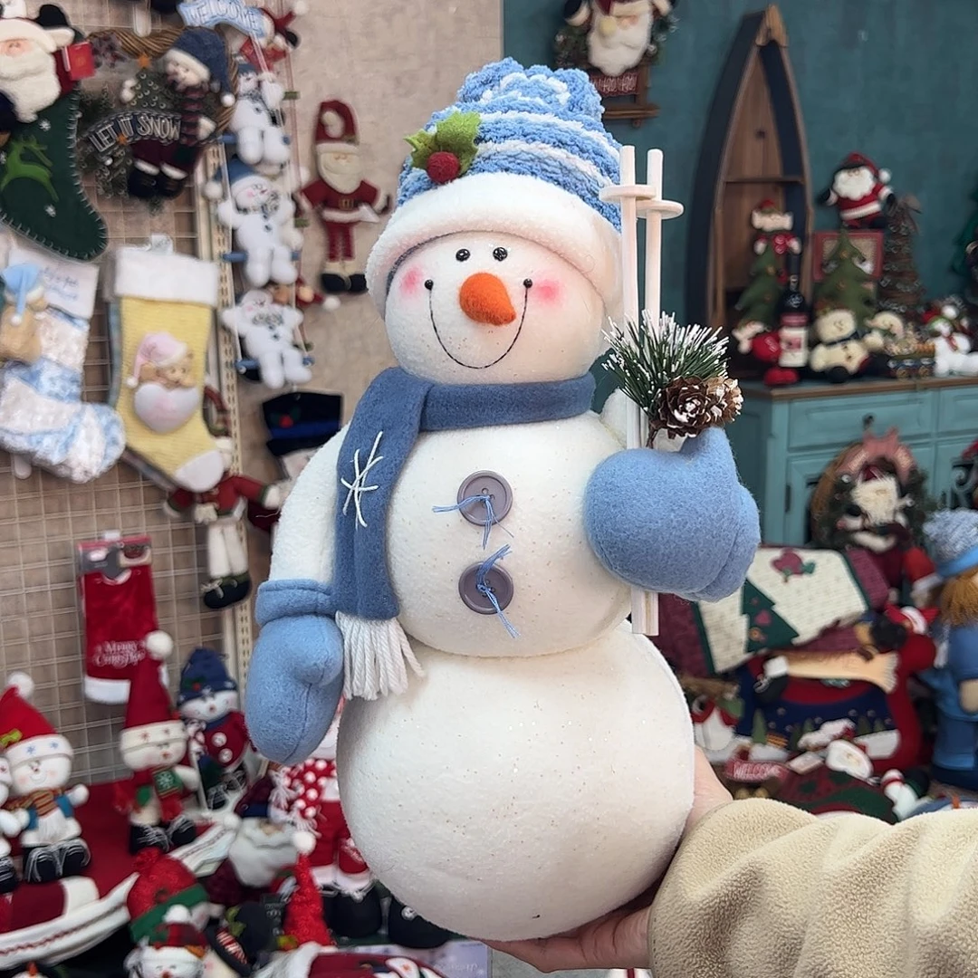 毛绒圣诞叠叠乐摆件