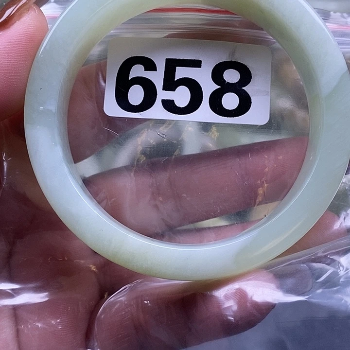 飘***花蛇纹石玉未镶嵌手镯