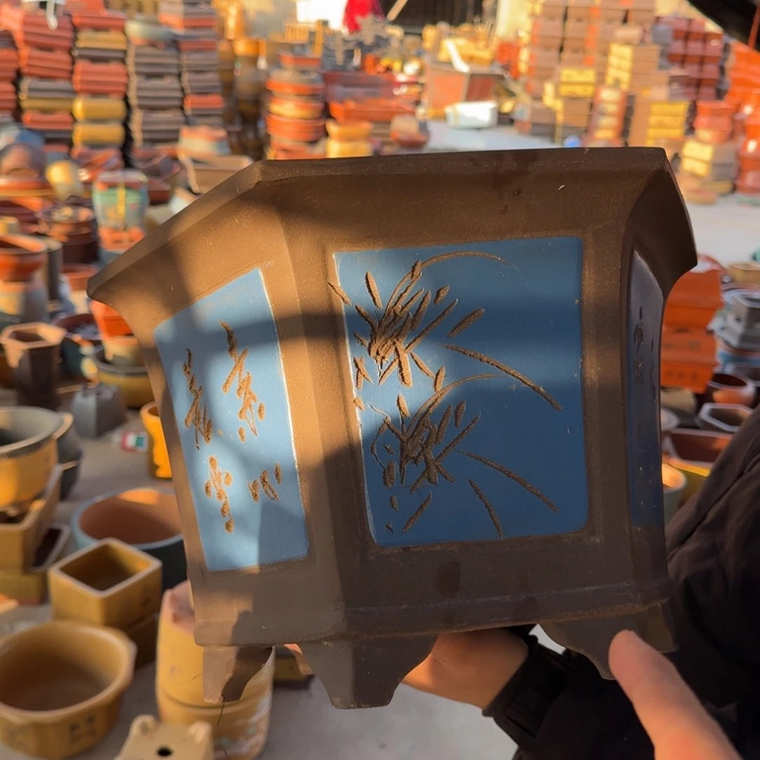 花盆紫砂口径33.21口径