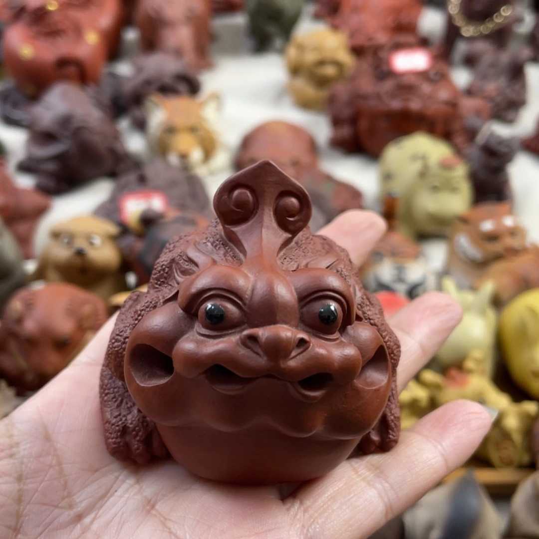 【闪购商品】紫砂茶宠紫砂金蟾