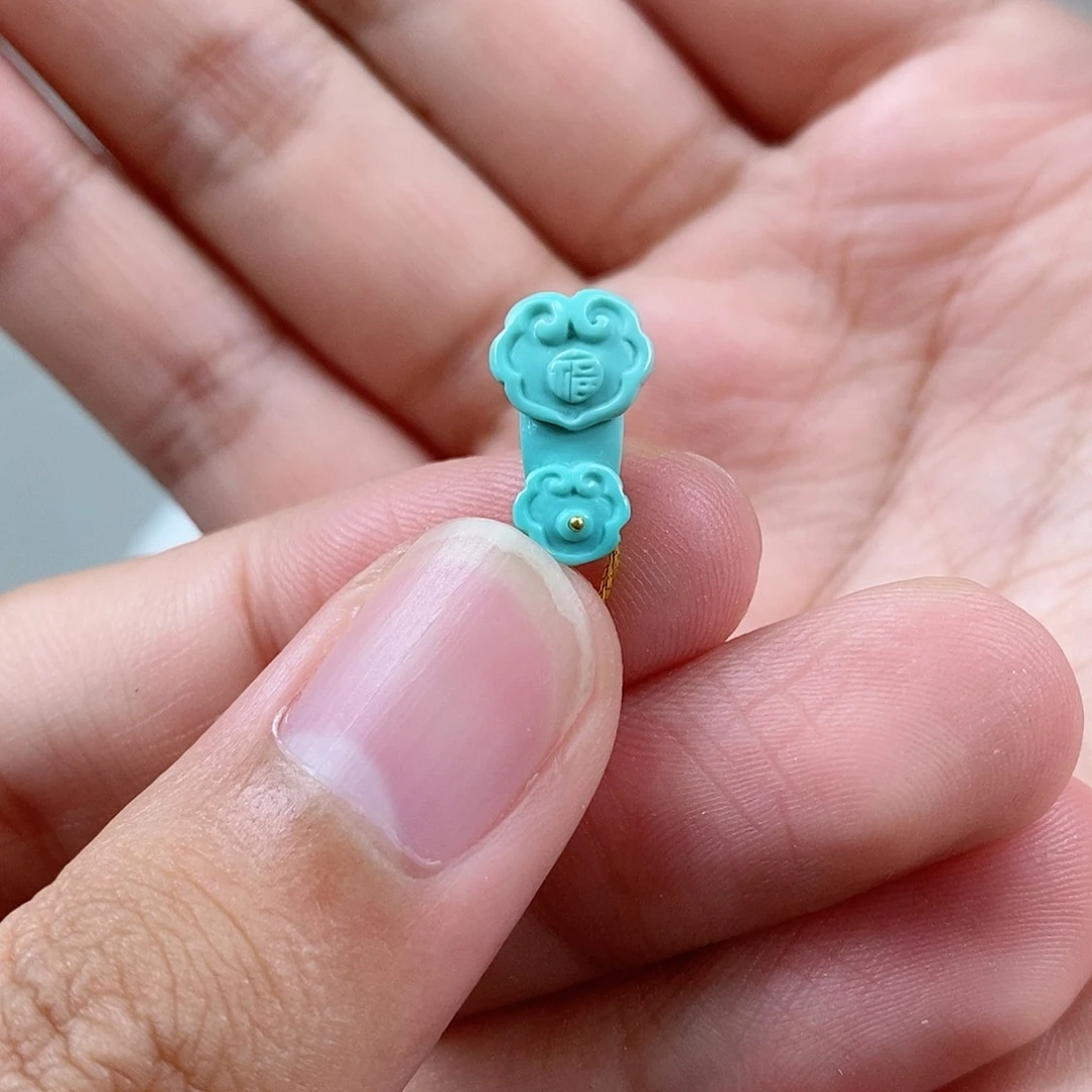 未镶嵌绿松石珠宝奇石