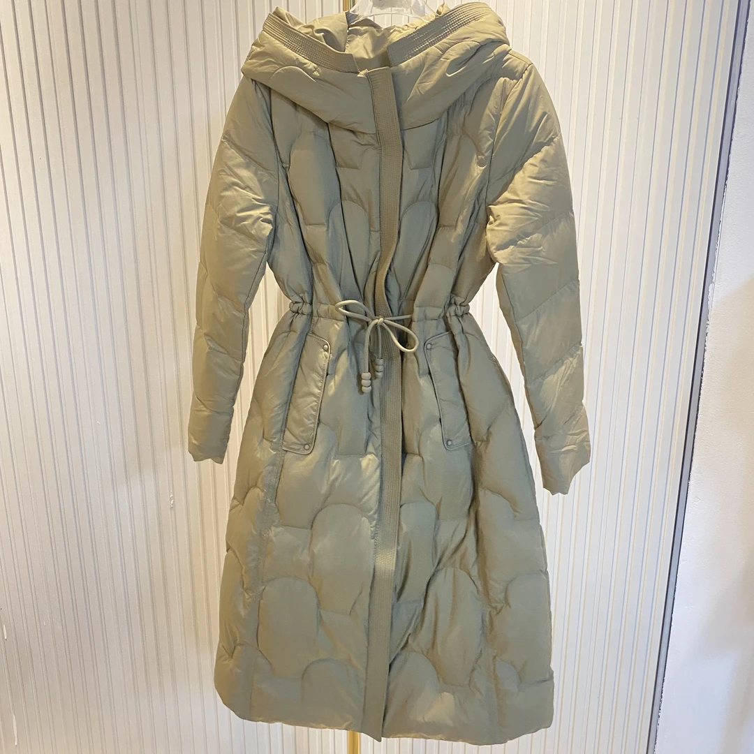 *【大喜】极简气质长款鸭绒服（Y3192-T）