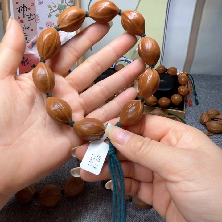 橄榄核手串/手链梅林铁核18.27