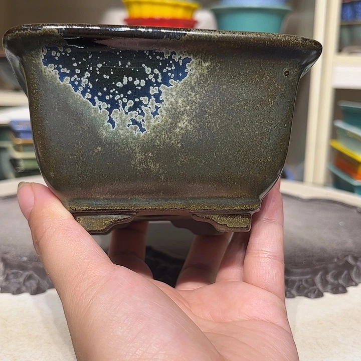 紫砂花盆瑕疵7-12。。。