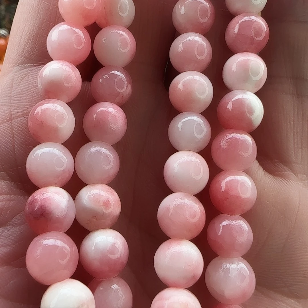 针钠钙石（海纹石）合金手链