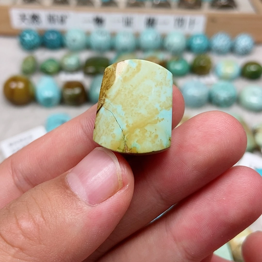 未镶嵌绿松石珠宝半成品