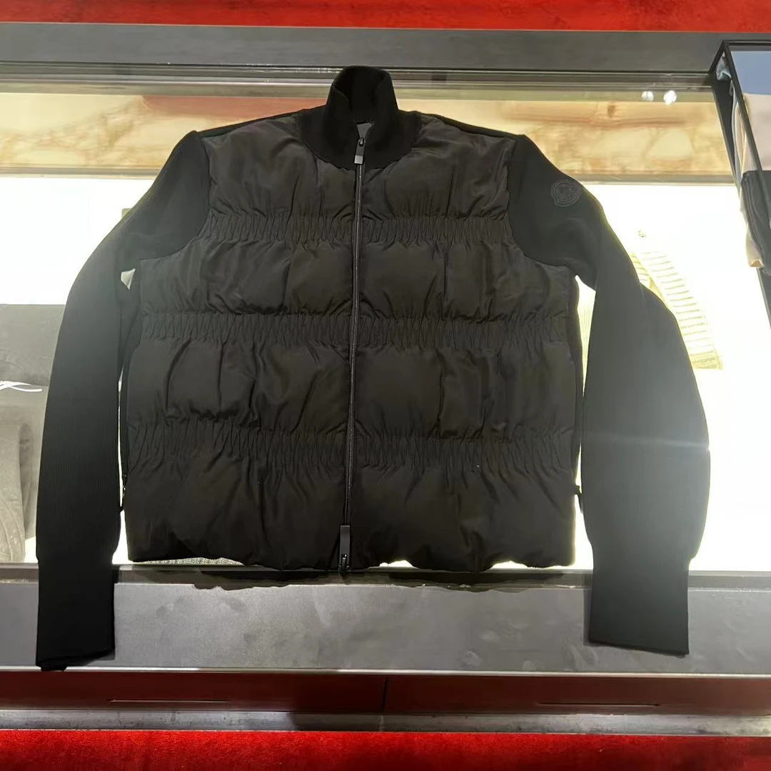 未使用 MONCLER 盟可睐25女士加衬和羊毛拉链开衫cardigan