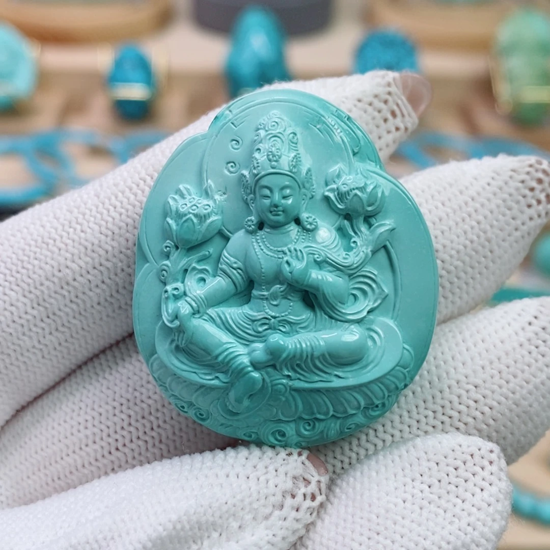 绿松石未镶嵌珠宝奇石