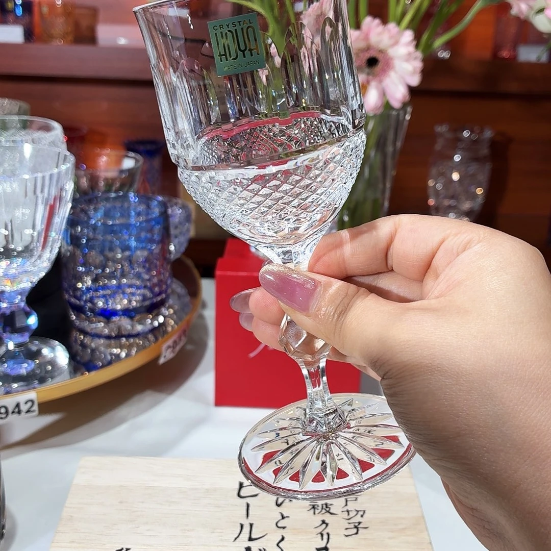 手工艺品琉璃豪雅红酒杯