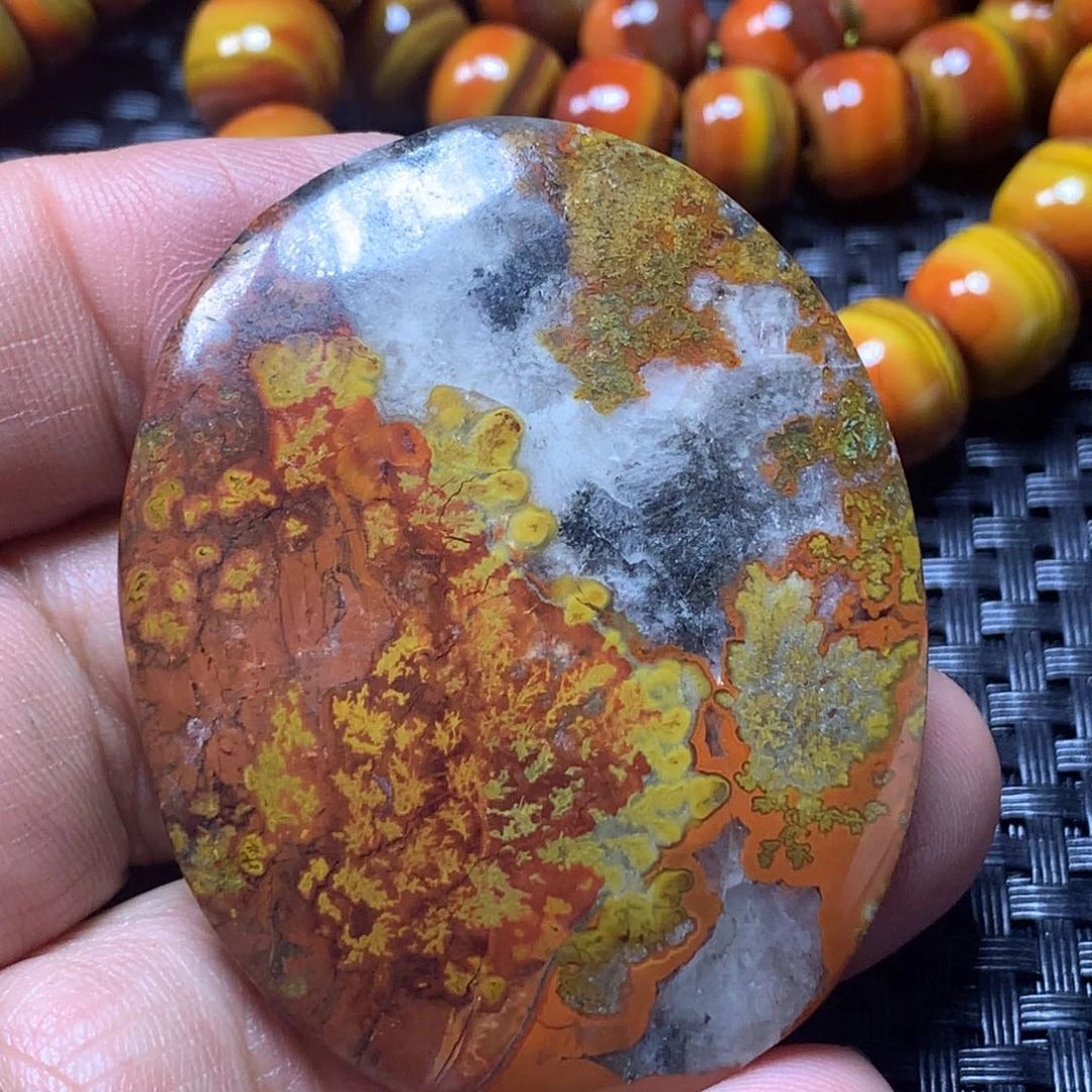 玛瑙/玉髓吊坠未镶嵌A****1