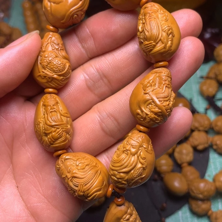 橄榄核手串/手链武财神！