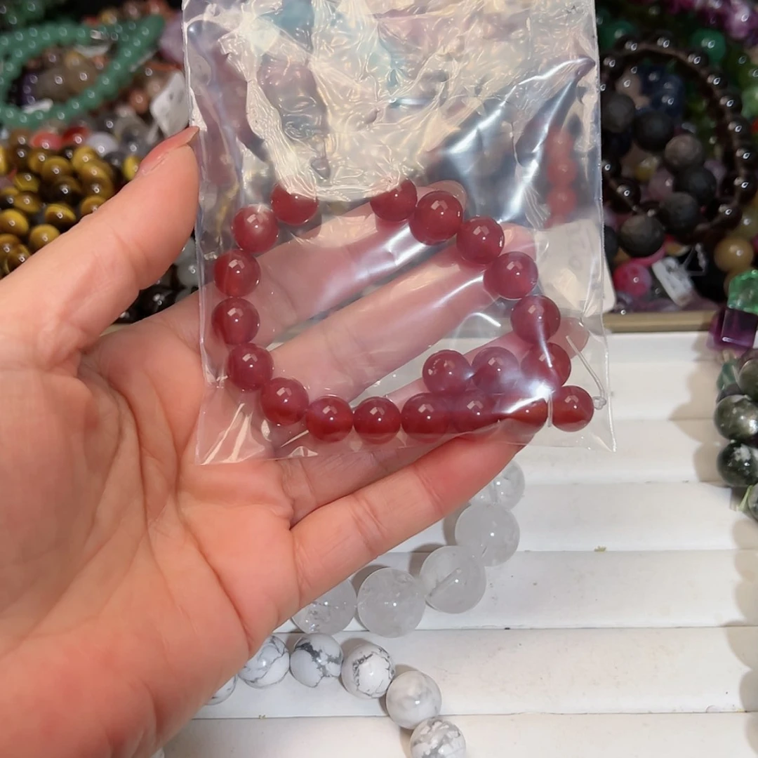 【闪购商品】烟晶手链银S925镶嵌k***i74