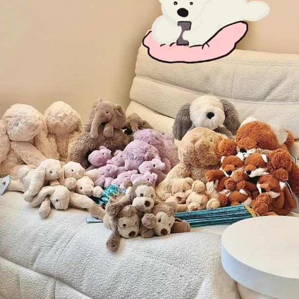 史玛吉系列 听主播指令专拍链接 tiny趴趴小动物 超软萌！！