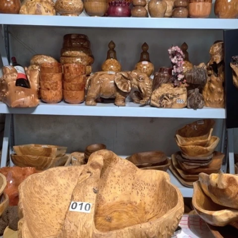 香杉木实木果篮010