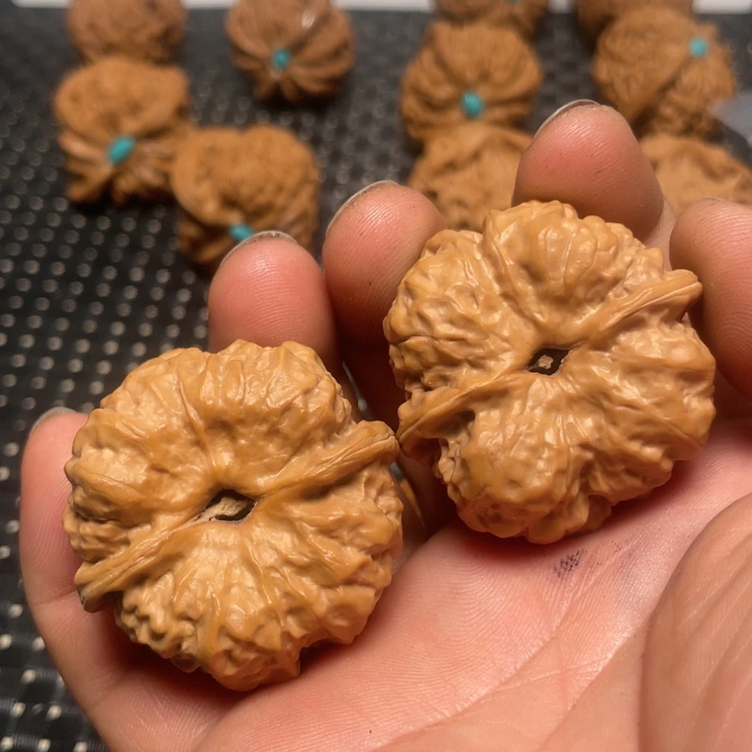 【闪购商品】文玩核桃把件冰*41蛤蟆头