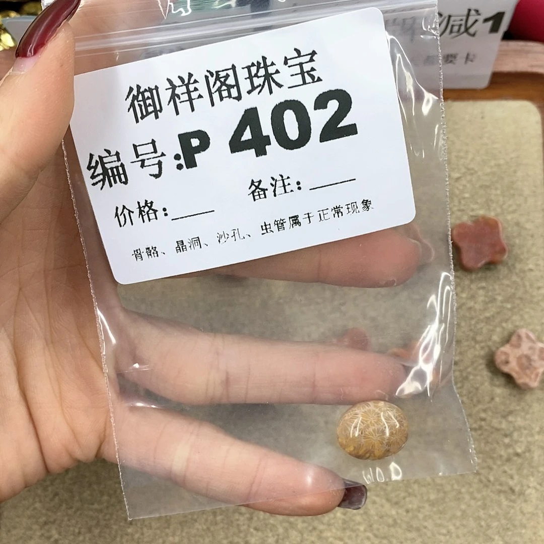 硅化珊瑚（珊瑚玉）P未镶嵌靓*?
