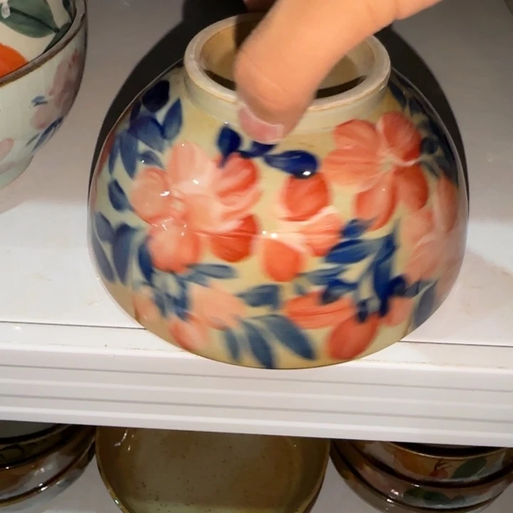 釉下彩手绘（瑕疵慎拍）169