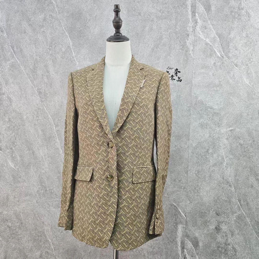 99新 BURBERRY/博柏利 海囤J/巴宝莉上衣/uk8码/jy135009女装