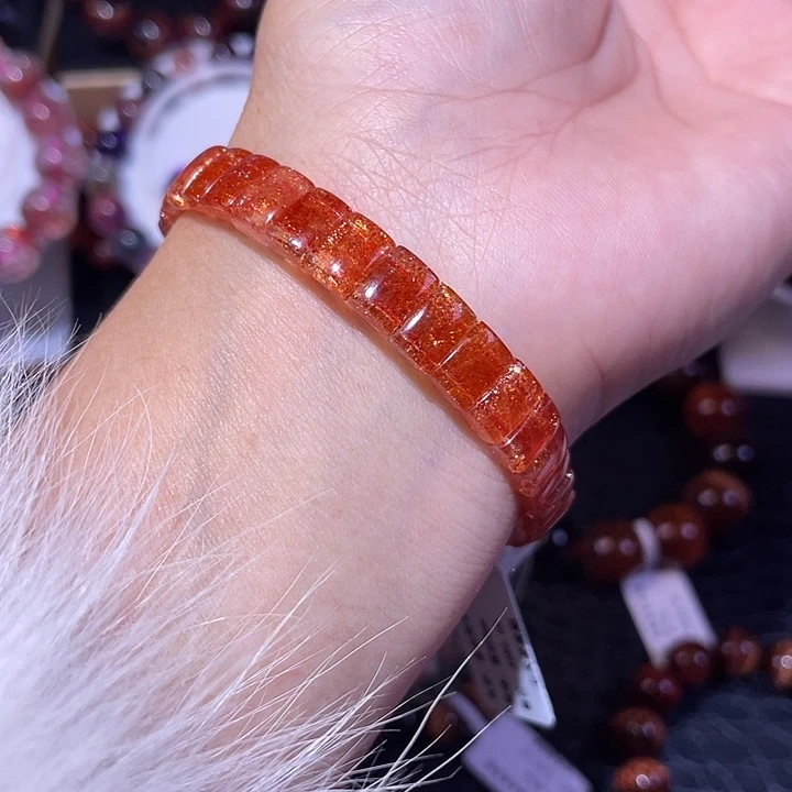 未镶嵌手链日光石金太阳手牌