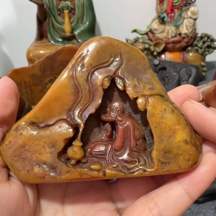 大***利石材手工艺品摆件包邮