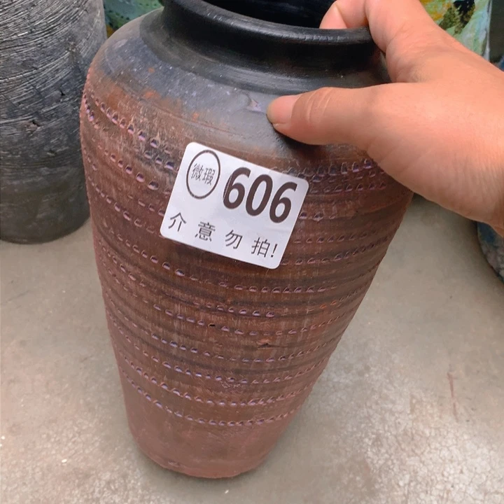 【闪购商品】606瑕疵有孔高27口10