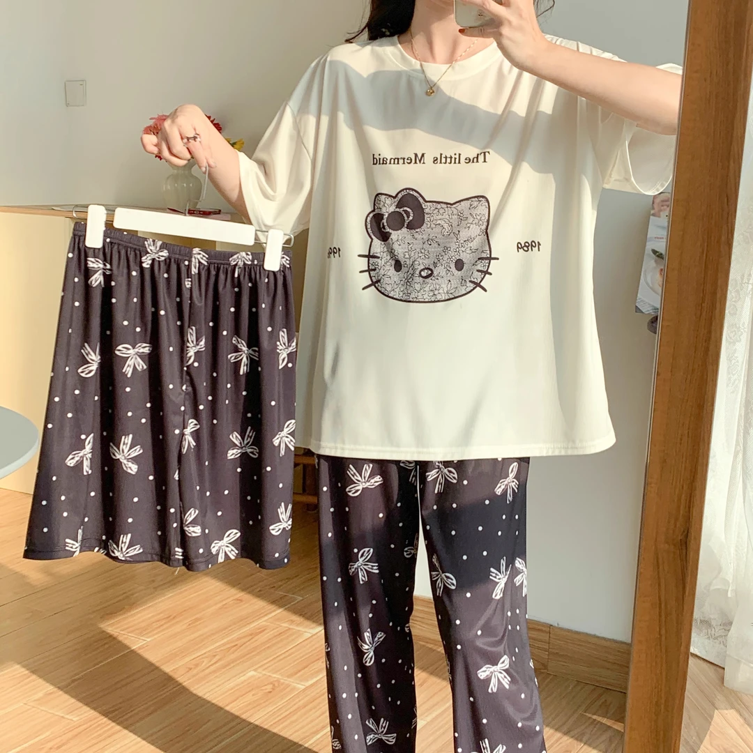甜美KT猫家居服三件套 89304