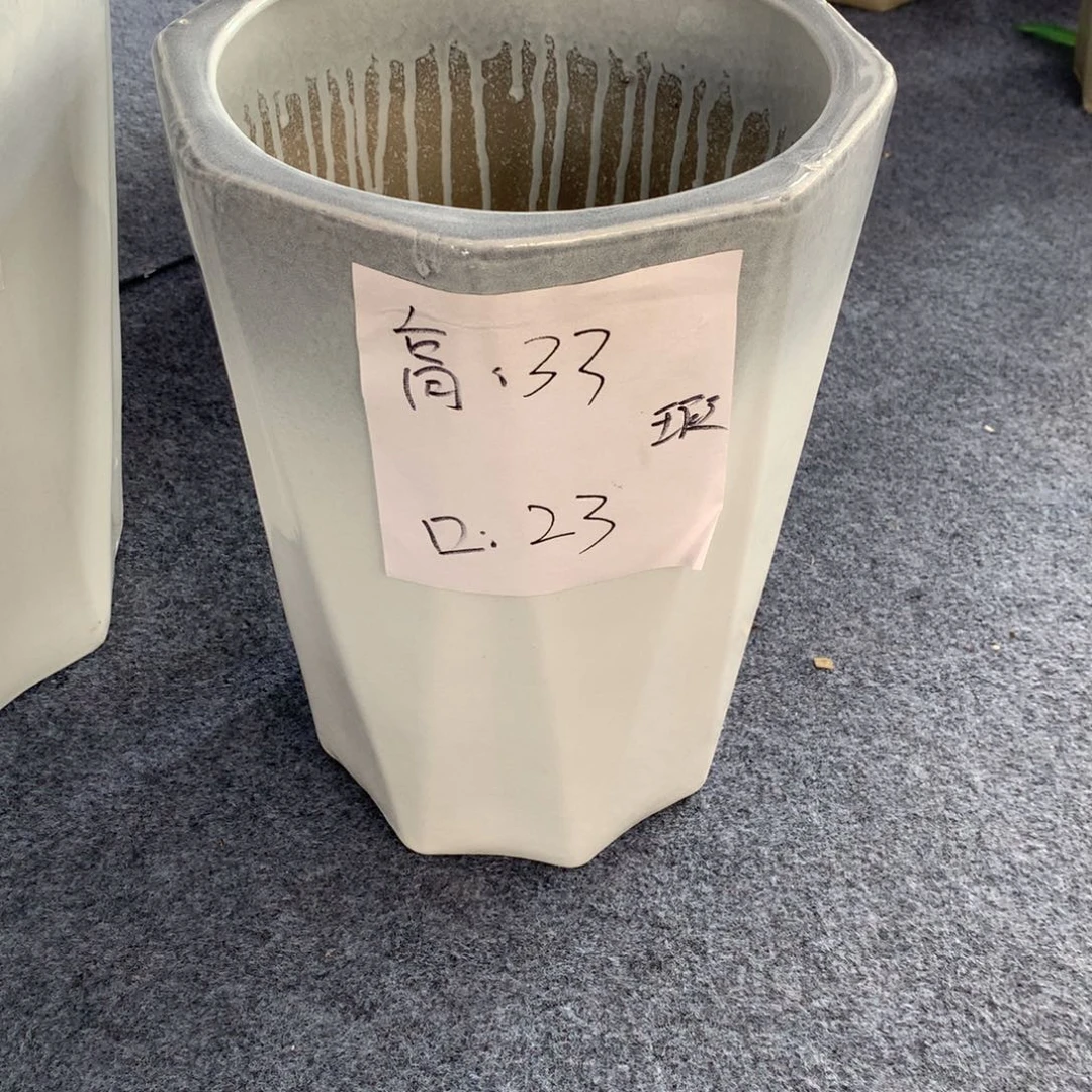 高温陶瓷花盆微瑕