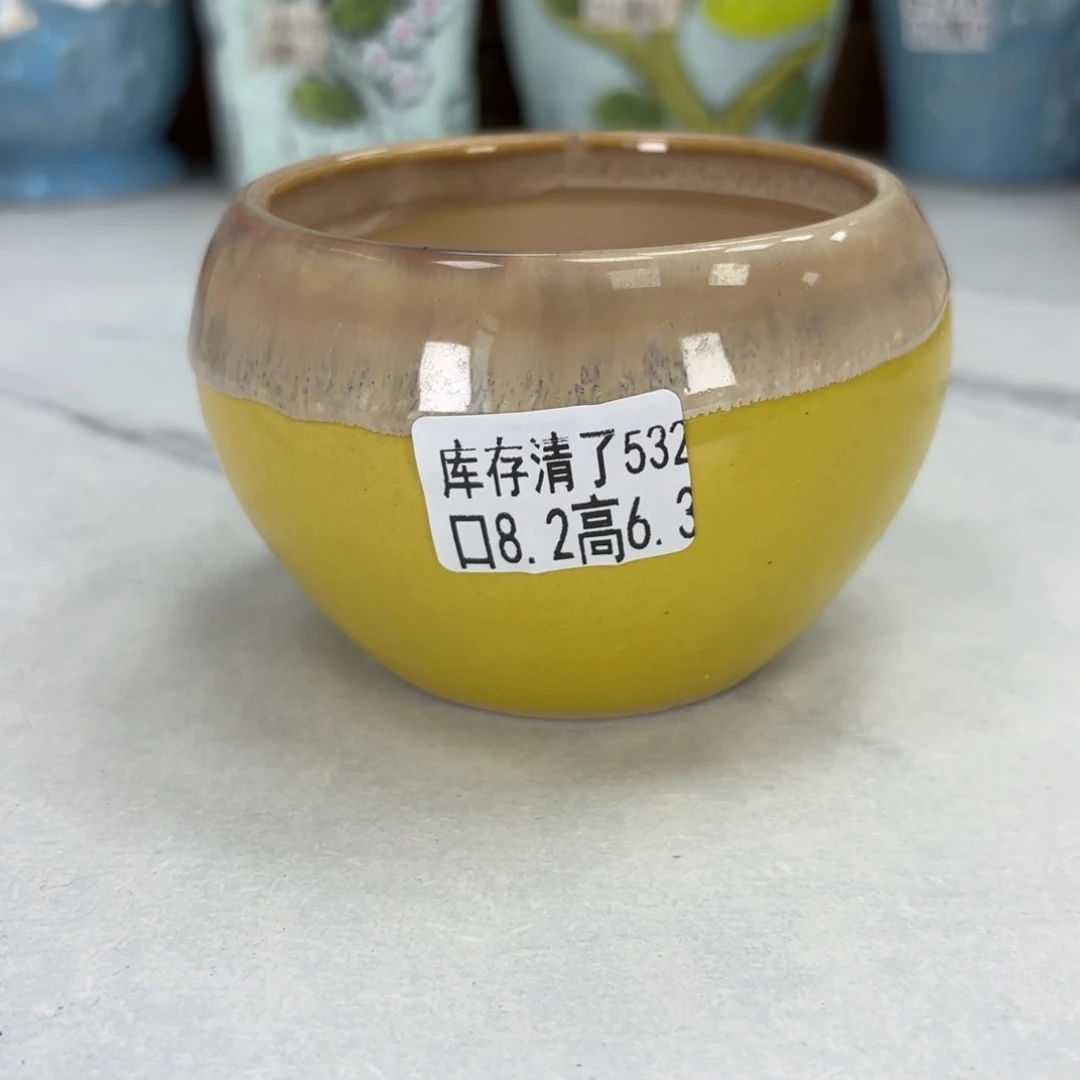 @夏西陶瓷花盆@@5532